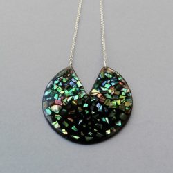 Shiny Pacman Pendant