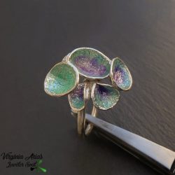 Colorful Ring with enamel