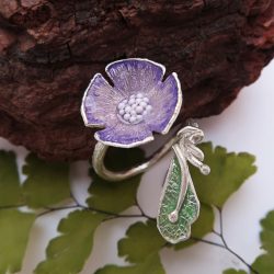 Flower Ring Silver