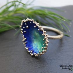 Blue Shadows Ring